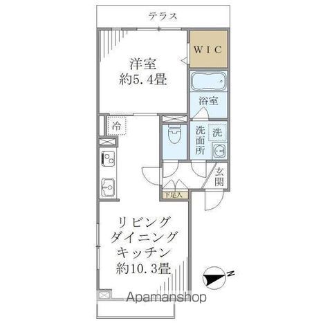 ファミーユ・リアン 101号室 間取り
