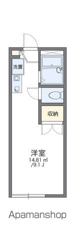 レオパレスコーワ 203号室 間取り