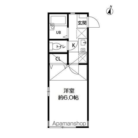メゾン笹塚 205号室 間取り