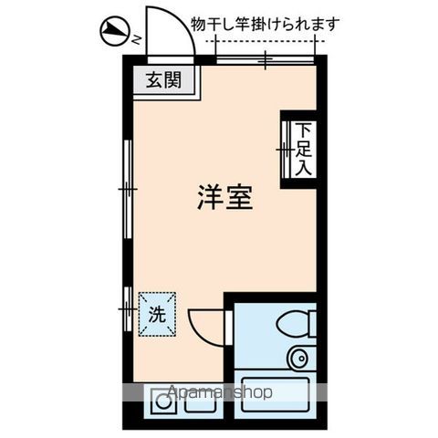 ソレイユ経堂 102号室 間取り
