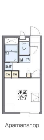 レオパレスＦｉｔ 207号室 間取り