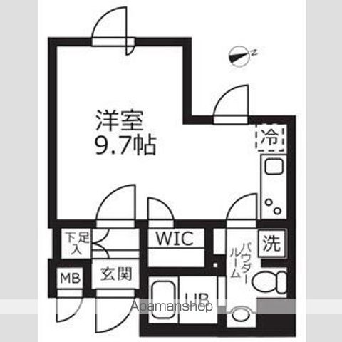 リュクス千歳船橋 201号室 間取り