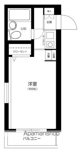 エクセレントハイム下高井戸 201号室 間取り