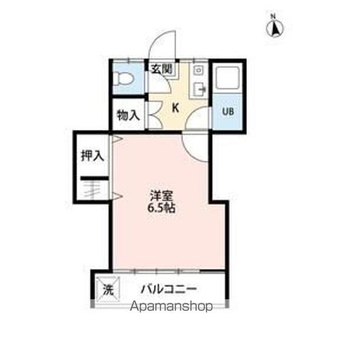 タカギハイツ 202号室 間取り