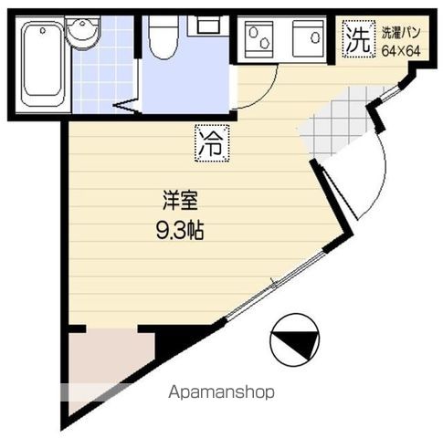 下北沢ＧＡＲＤＥＮ 1004号室 間取り