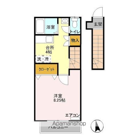 グリーングローヴ久我山 203号室 間取り