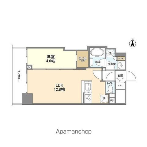 コンフォリア桜上水 705号室 間取り