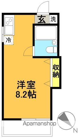 ホワイトＫＹ 103号室 間取り