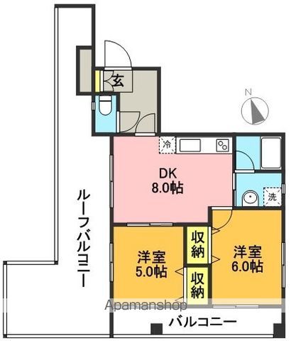 ソフィアＮ 501号室 間取り