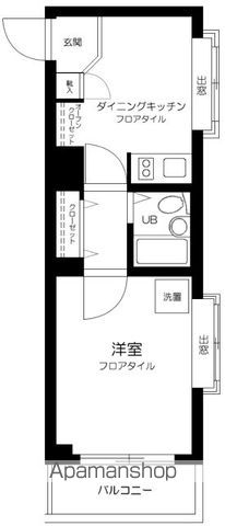 ラ・レジダンス・ド・ラフィネ 301号室 間取り