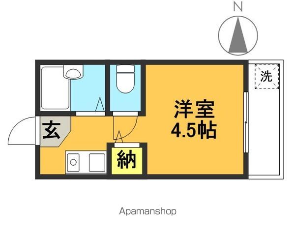 サンハイム小川 203号室 間取り