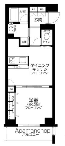 イーリスコート桜上水 L05号室 間取り