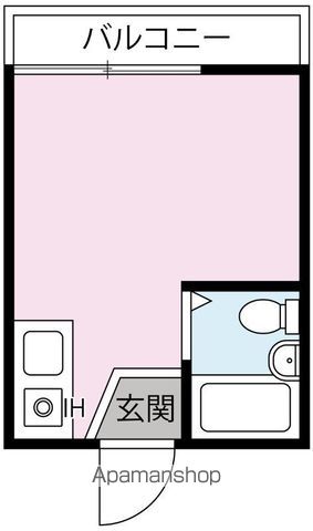 クロノス北烏山 102号室 間取り