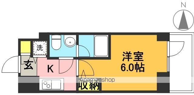グランドコンシェルジュ高井戸 403号室 間取り