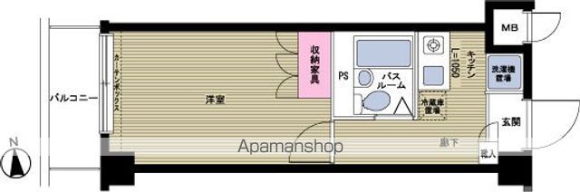 フェニックス桜上水 402号室 間取り
