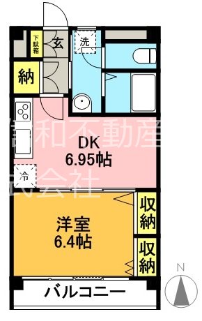 サンライズマンション 間取り図