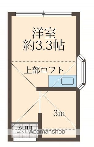 ラ・フィーユマルナンＢ 201号室 間取り