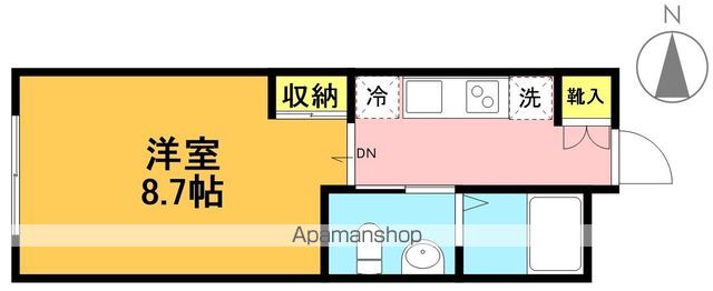 ＡＬＥＲＯ世田谷羽根木 103号室 間取り