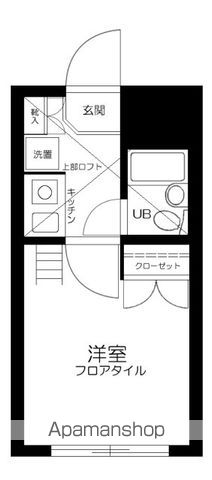 上北沢ＪＡコーポ 203号室 間取り