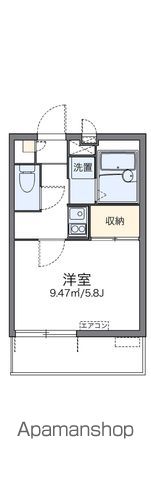 レオパレスパルフェタムール北沢 204号室 間取り