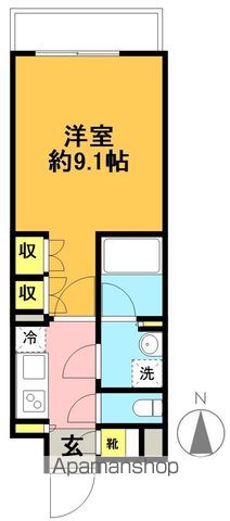 レガリス明大前 212号室 間取り