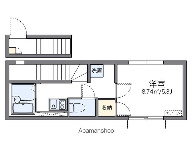 レオネクストディヴェルソ 201号室 間取り
