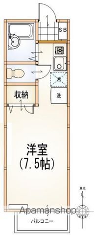アンシャンテ 102号室 間取り