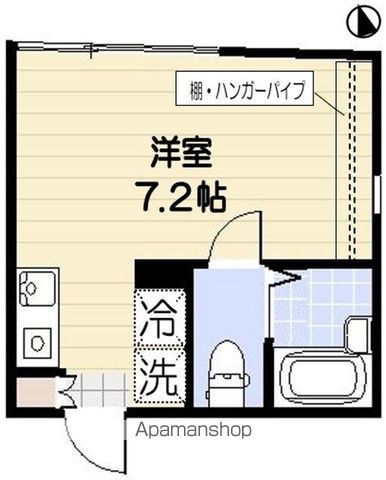 ジュメイラ世田谷 202号室 間取り