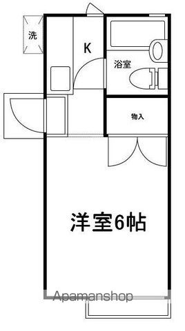 ハイツＢＳ 101号室 間取り