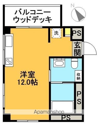 アドホックヴィラ杉並永福 302号室 間取り