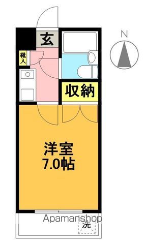 アルカディア下北沢 303号室 間取り