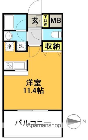 サンクレール高井戸 702号室 間取り