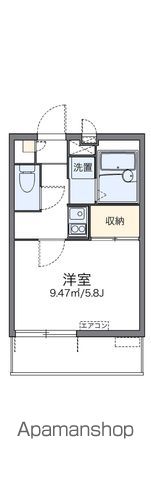 レオパレスパルフェタムール北沢 203号室 間取り