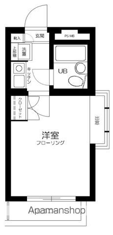 プライムガーデン桜上水 301号室 間取り