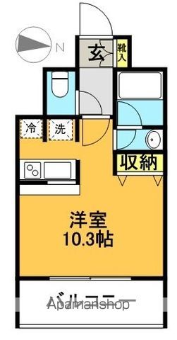 サンクレール高井戸 514号室 間取り