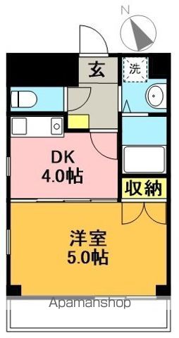 ガラ・シティ高井戸 406号室 間取り
