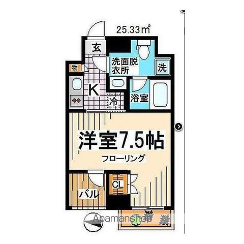 ＴＡＳ上北沢レジデンス 303号室 間取り
