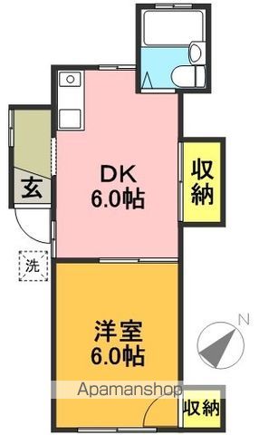 コート松原 101号室 間取り