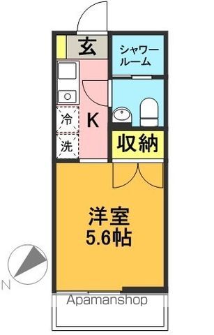 Ｎフローラ明大前 102号室 間取り