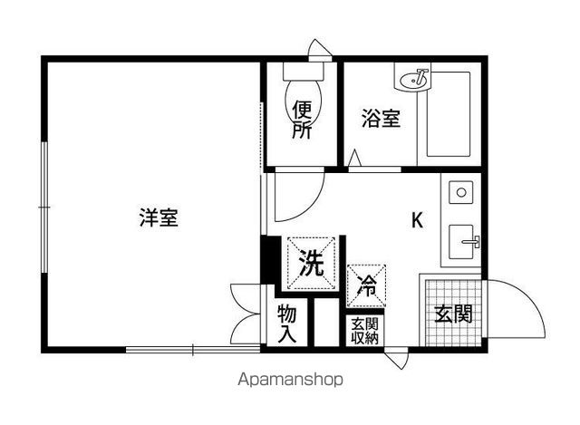 ロッシュ経堂 102号室 間取り