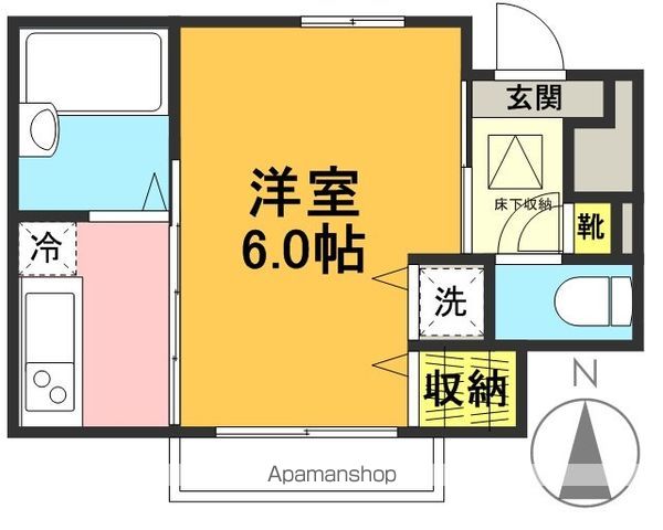 ヴィヴレ松原 102号室 間取り