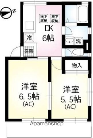 モビリア 101号室 間取り