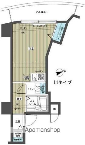 フェニックス笹塚弐番館 504号室 間取り