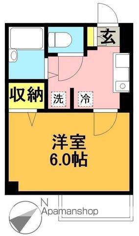 サンパティックオキクラ 210号室 間取り