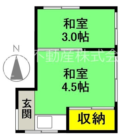 本沢荘  間取り図