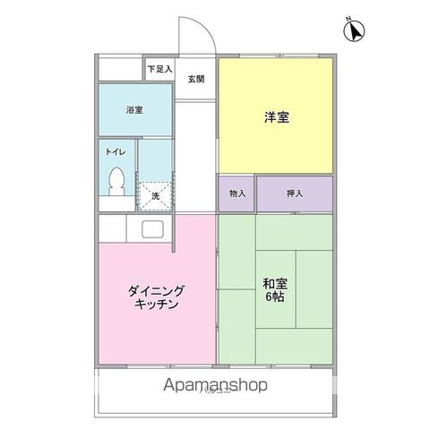 ガーデンハイツ 306号室 間取り