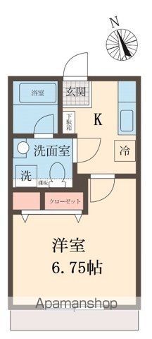 ＤＫ　ＨＯＵＳＥ 201号室 間取り