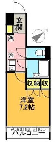 メインステージ永福町 503号室 間取り