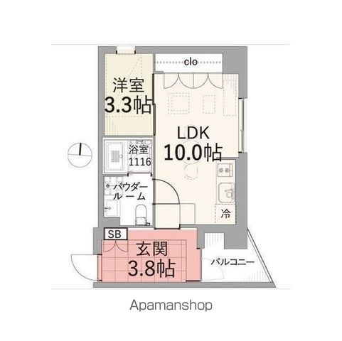 ＴＡＳ上北沢レジデンス 308号室 間取り