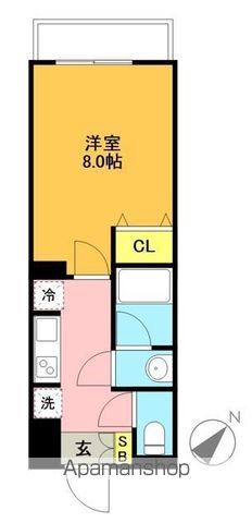 ＤＩＰＳ明大前 108号室 間取り